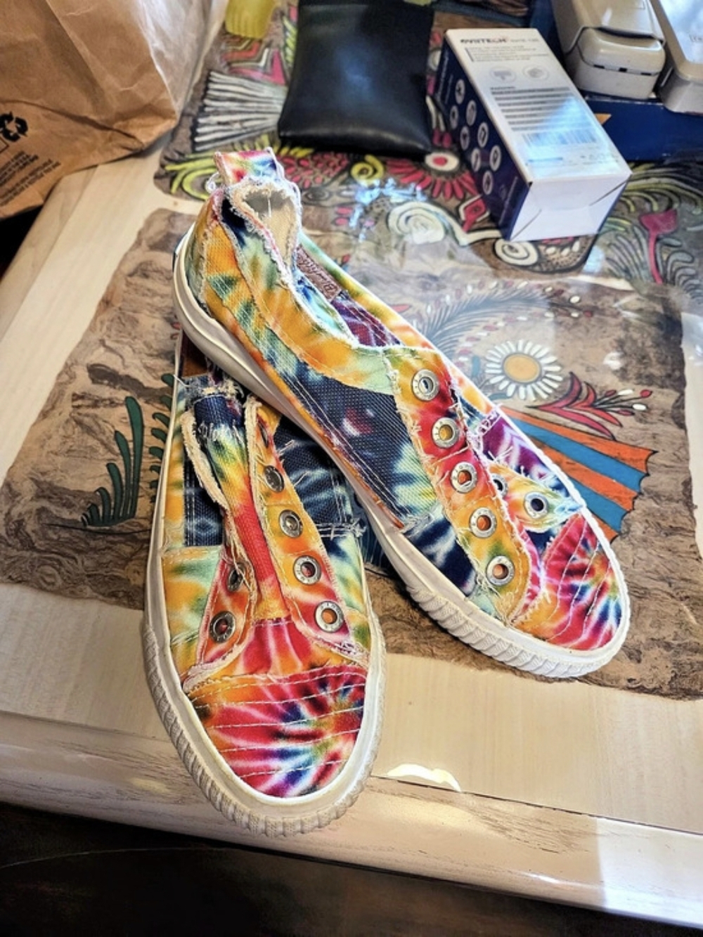 Blowfish Women's Tie-Dye Sneakers